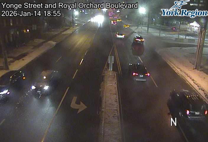 Yonge Street and Royal Orchard Drive