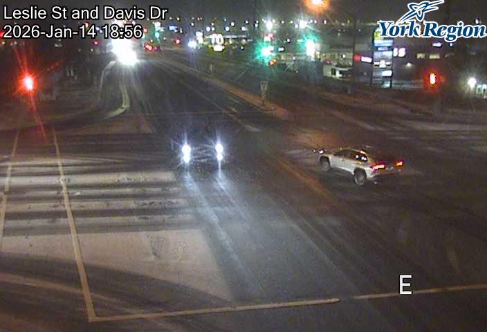 Davis Drive and Leslie Street