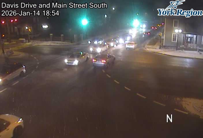 Davis Drive and Main Street