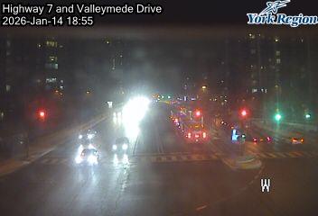 Highway 7 and Times/Valleymede Drive