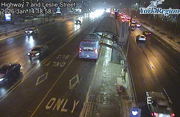 Highway 7 and Leslie Street