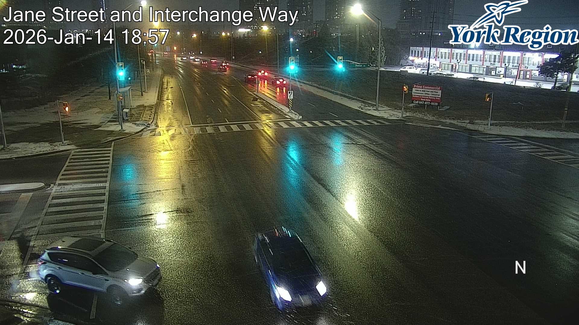 Jane St. and Interchange Way / Peelar Rd.