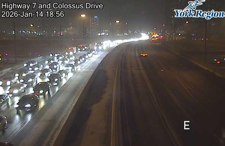 Highway 7 at Colossus/Highway 400 SB Offramp