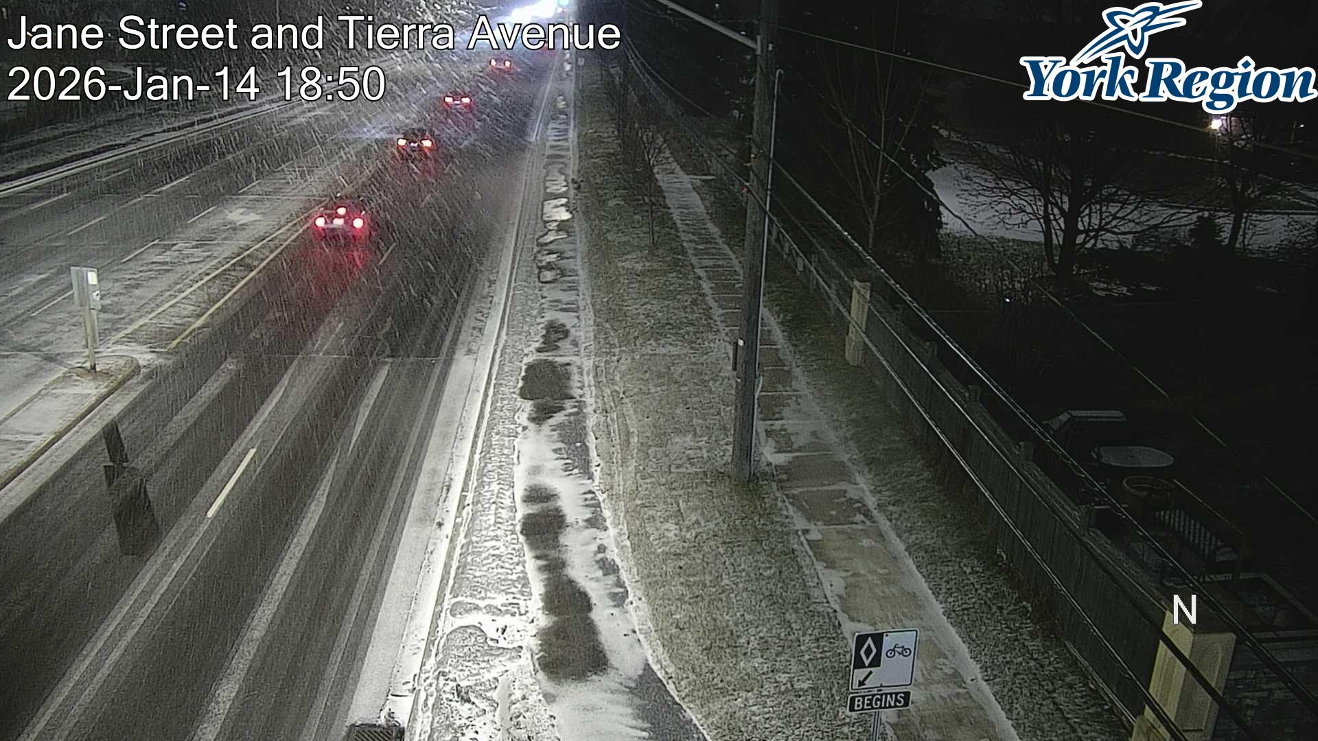 Jane Street at Tierra Avenue/Cunningham Drive