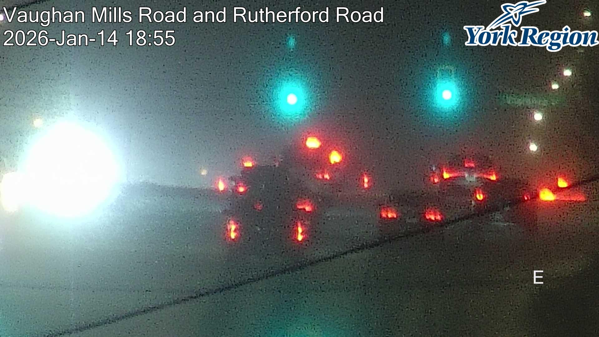 Rutherford Rd at Napa Valley Avenue/Vaughan Mills Road