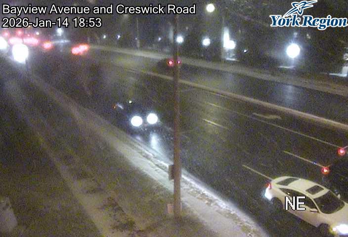 Bayview Ave and Creswick/Highway 7 Ramp