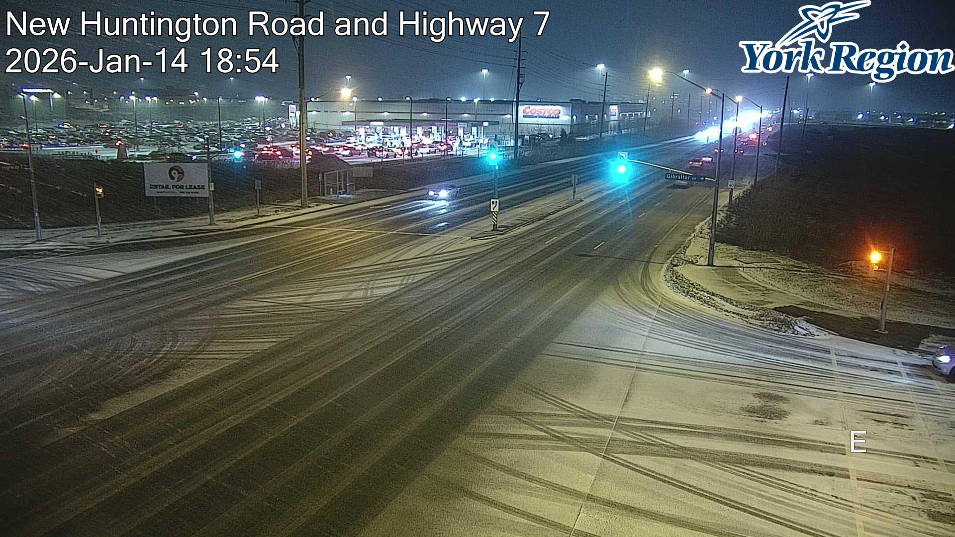 Highway 7 at New Huntington Road