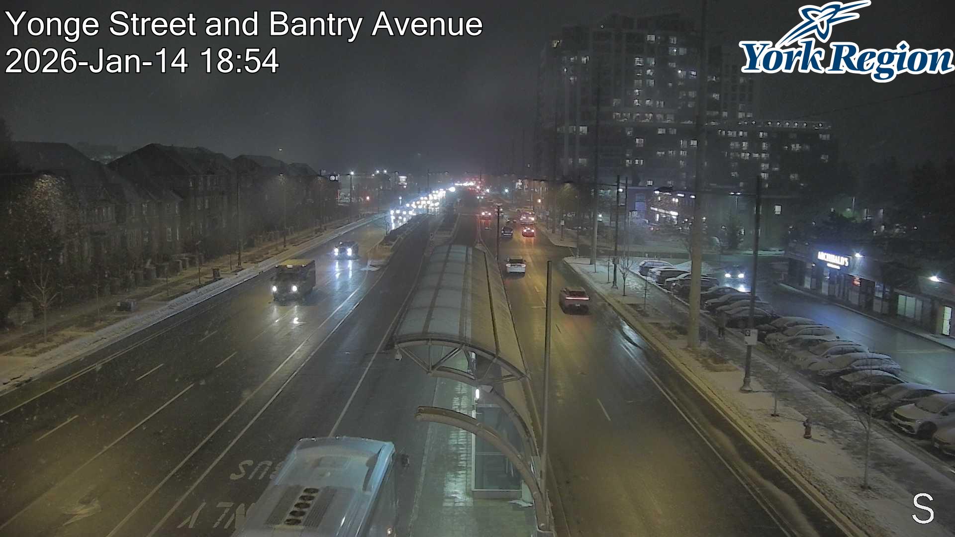 Yonge Street at Bantry Avenue/Scott Drive