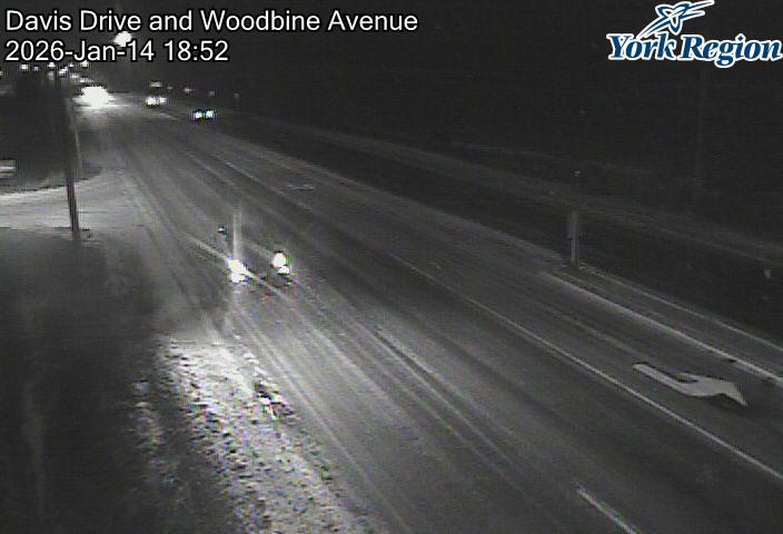 Davis Drive at Woodbine Avenue