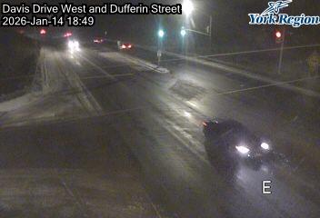 Davis Drive West and Dufferin Street