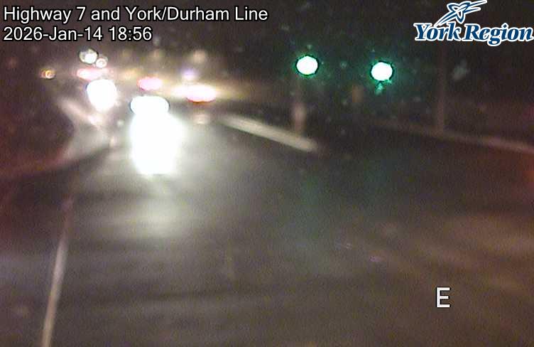 Highway 7 at York-Durham Line