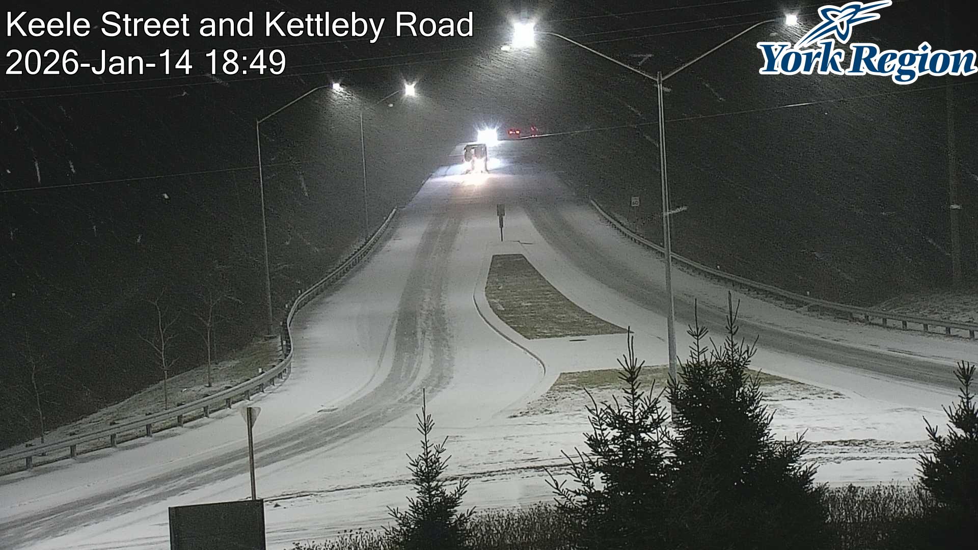 Keele Street & Lloydtown/Aurora Road Roundabout