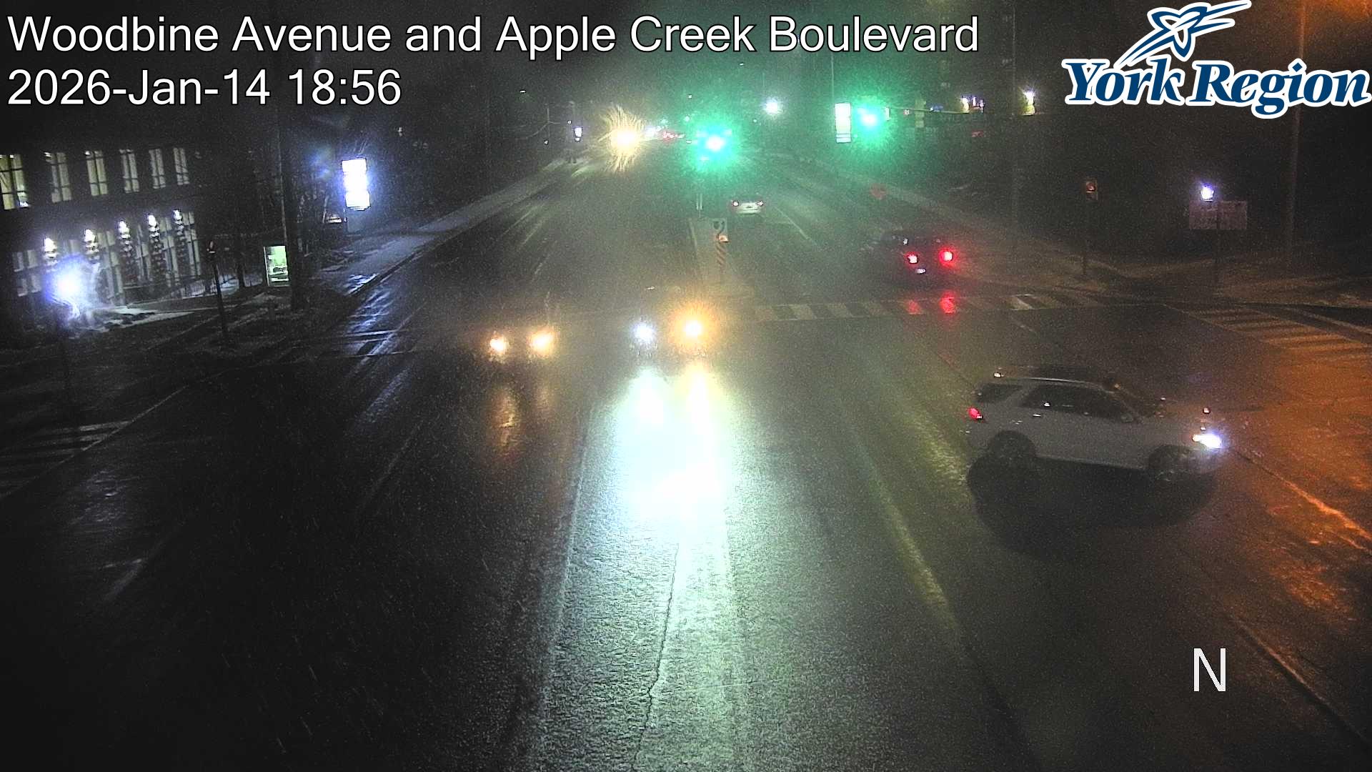 Woodbine Avenue at Apple Creek Blvd./Valleywood Dr.