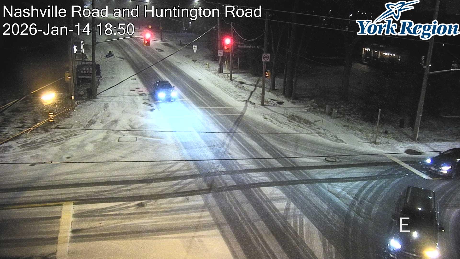 Nashville Road at Huntington Road