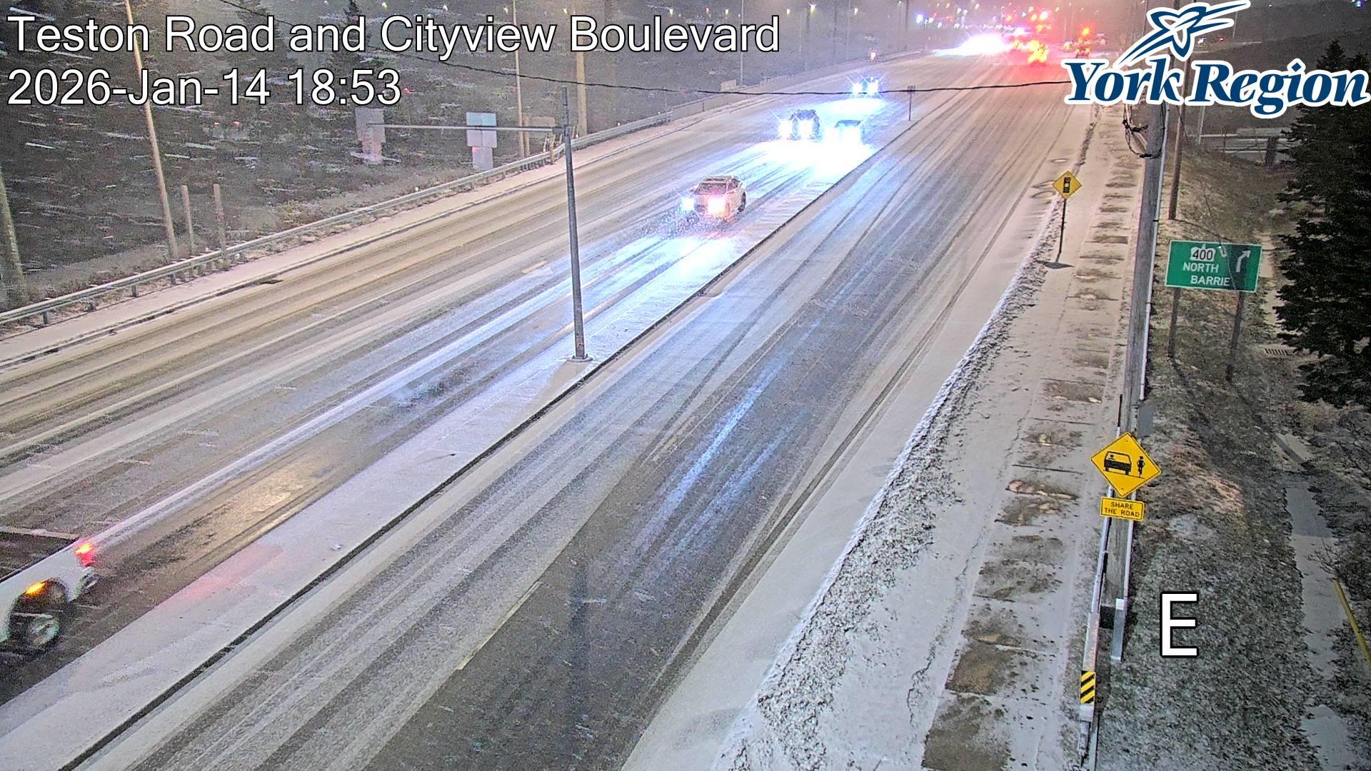 Teston Rd. at Cityview Boulevard