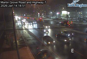 Highway 7 and Martin Grove